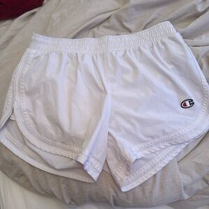Champion white shorts